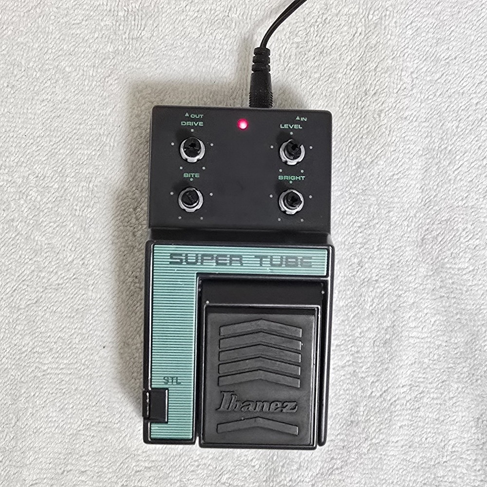 Vintage Ibanez Super Tube STL Overdrive Guitar Effects Pedal w/ AC109 Adapter - Picture 3 of 10